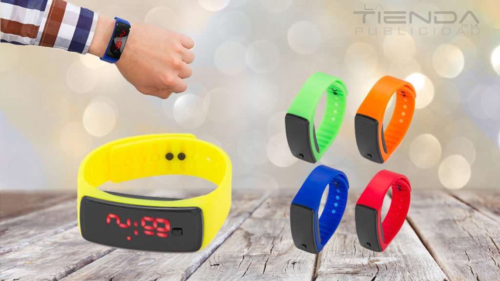 reloj digital pulsera