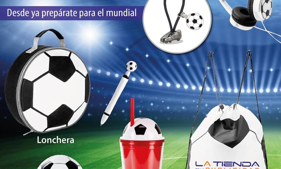 productos promocionales russia 2018 fútbol